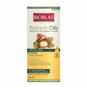 Σαμπουάν BIOBLAS Argan Oil (Αντι-Τριχόπτωση & Για Όλους Τους Τύπους Μαλλιών) 375ml