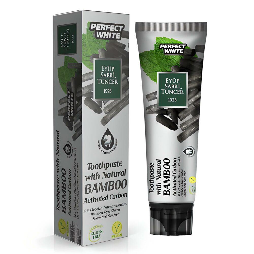 Οδοντόκρεμα Με Βιολογικό Active Bamboo Carboned EST 1923 90 Ml - Image 1