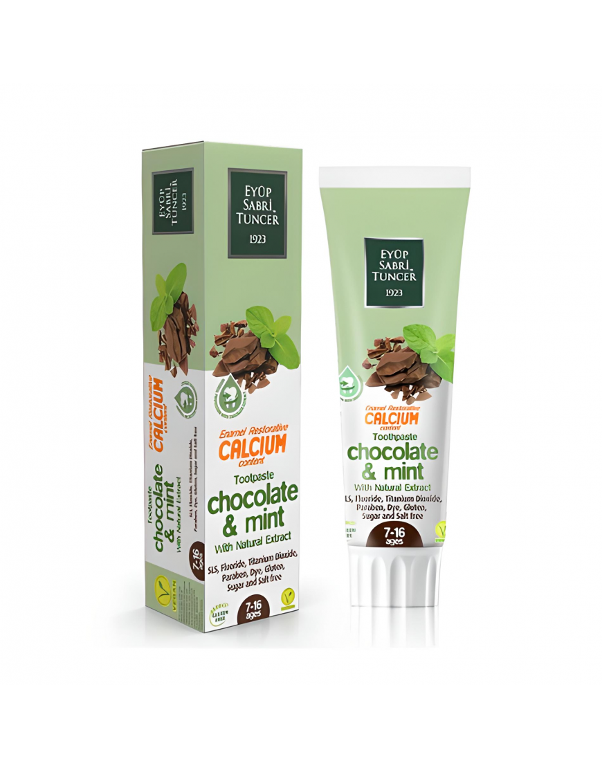 EST Οδοντόκρεμα Βιολογικό Chocolate Mint  7-16 Ηλικία 60 Ml
